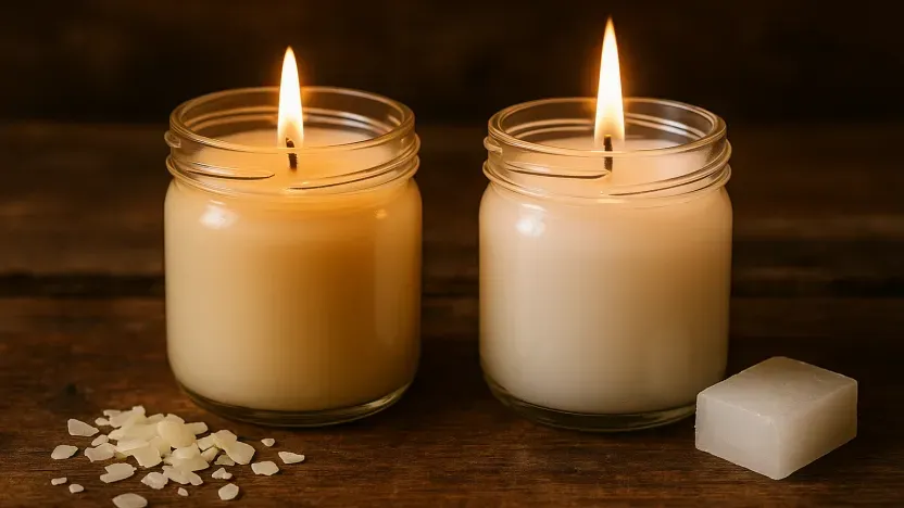 Cire de soja ou paraffine : le vrai comparatif