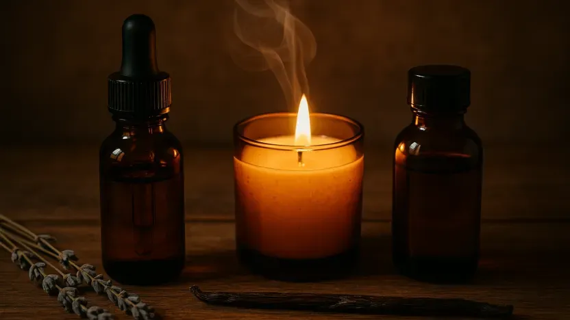 HE ou fragrance : quel parfum pour vos bougies ?