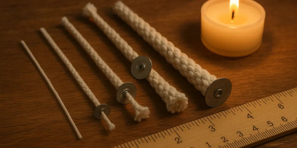 Mèche coton : bien choisir et calibrer