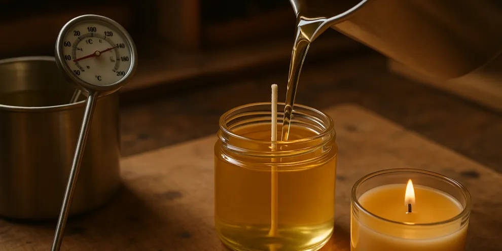 Les techniques de fabrication de bougies